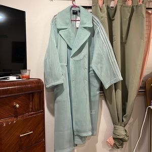 Adidas x Ivy Park Mesh Jacket mint color